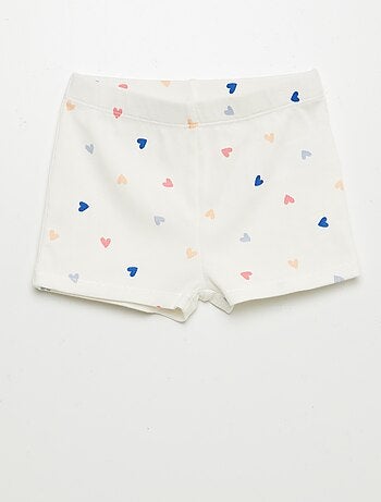 Pijama corto estampado - 2 piezas