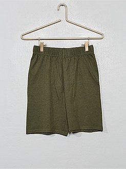 Pijama corto estampado - Kiabi