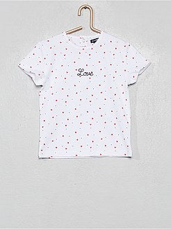 Pijama corto estampado - Kiabi