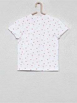 Pijama corto estampado - Kiabi