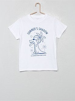 Pijama corto estampado - Kiabi