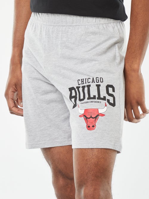 Pijama corto estampado 'Chicago Bulls' - 2 piezas - Kiabi