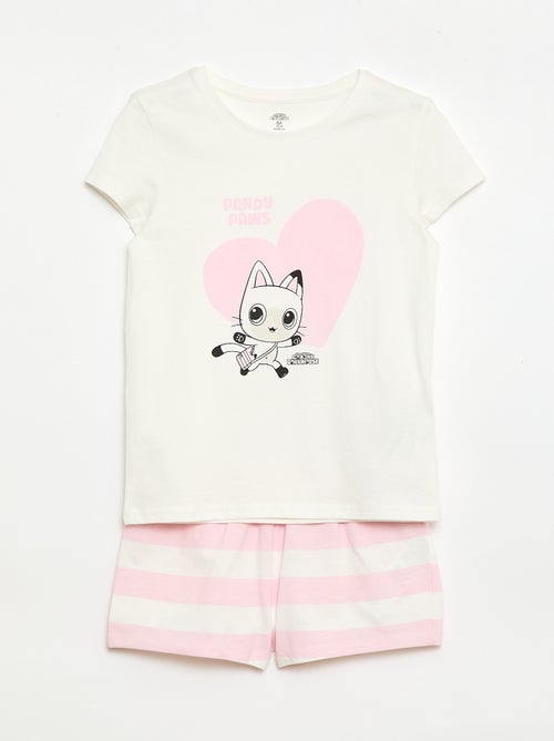 Pijama corto estampado 'Gabby y la casa mágica' - 2 piezas - Kiabi