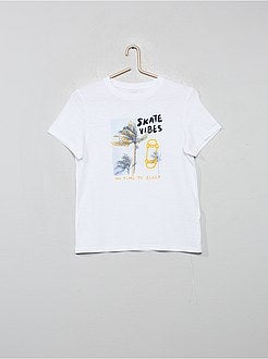 Pijama corto estampado - Kiabi