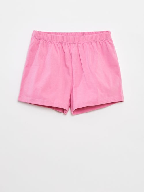 Pijama corto estampado 'Marie' - 2 piezas - Kiabi