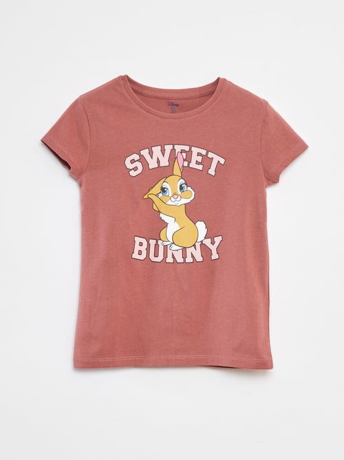 Pijama corto estampado 'Miss Bunny' - 2 piezas - Kiabi