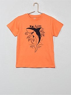 Pijama corto estampado - Kiabi