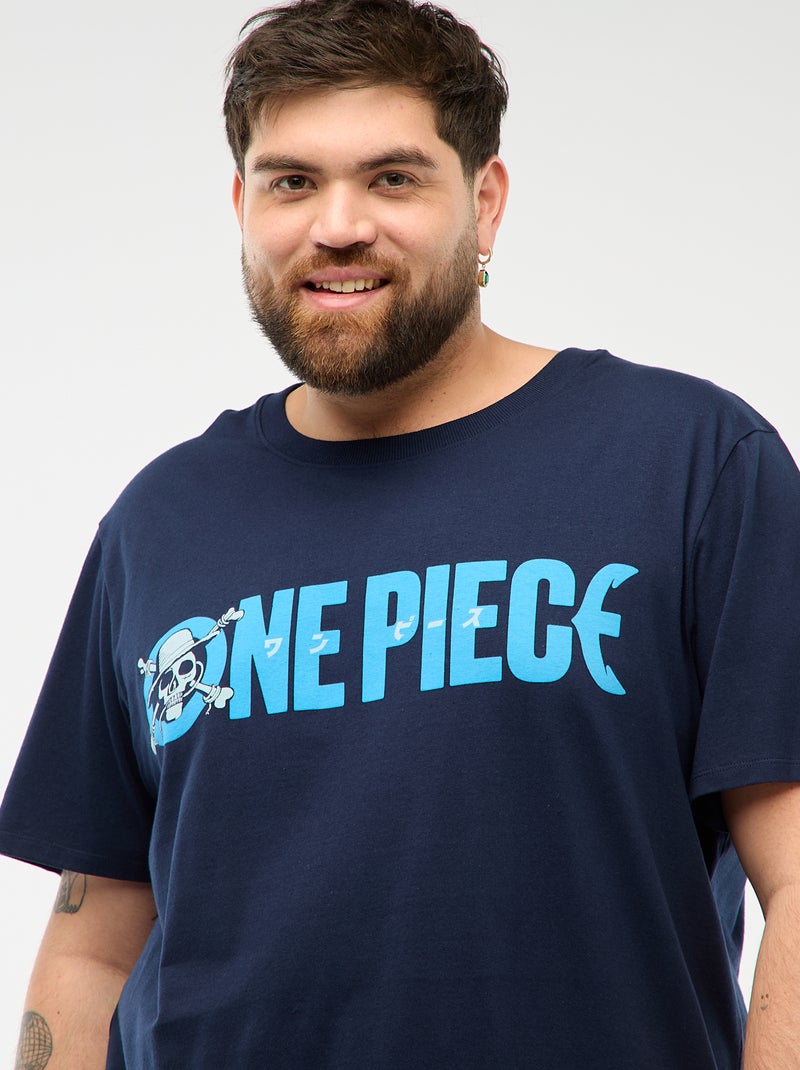 Pijama corto estampado 'One Piece' - 2 piezas Gris - Kiabi