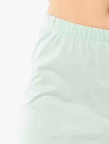 Pijama corto estampado 'Del Revés' - 2 piezas