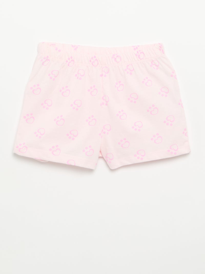 Pijama corto 'Gabby y la casa mágica' - 2 piezas Rosa - Kiabi