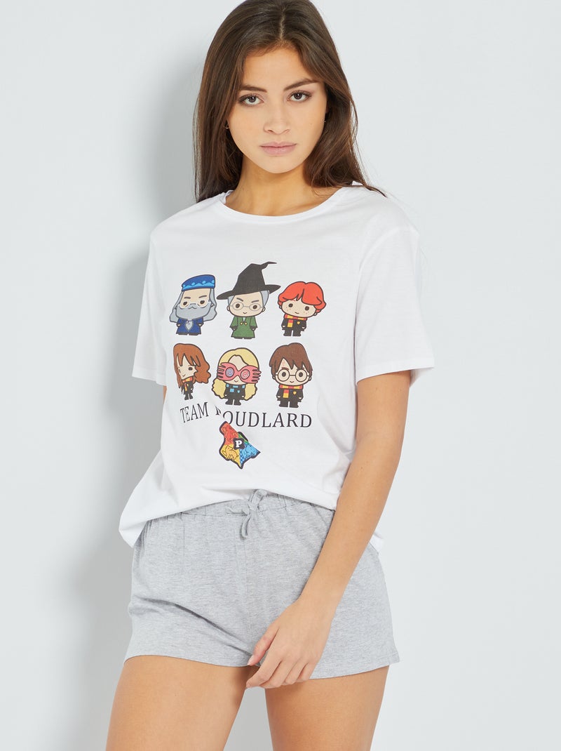 Pijama corto 'Harry Potter' BEIGE - Kiabi