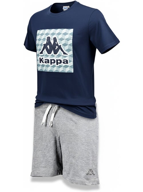 Pijama Corto Hombre Algodón KAPPA - Kiabi Pijama Corto Hombre Algodón KAPPA - Kiabi