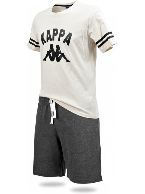 Pijama Corto Hombre Algodón KAPPA - Kiabi Pijama Corto Hombre Algodón KAPPA - Kiabi