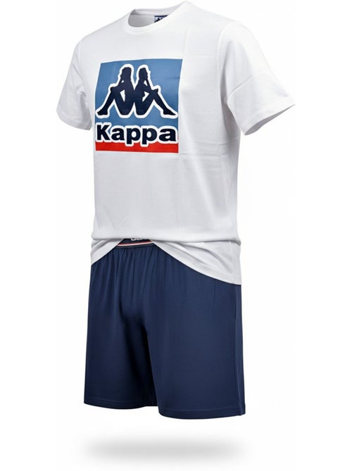 Pijama Corto Hombre Algodón KAPPA - Kiabi Pijama Corto Hombre Algodón KAPPA - Kiabi