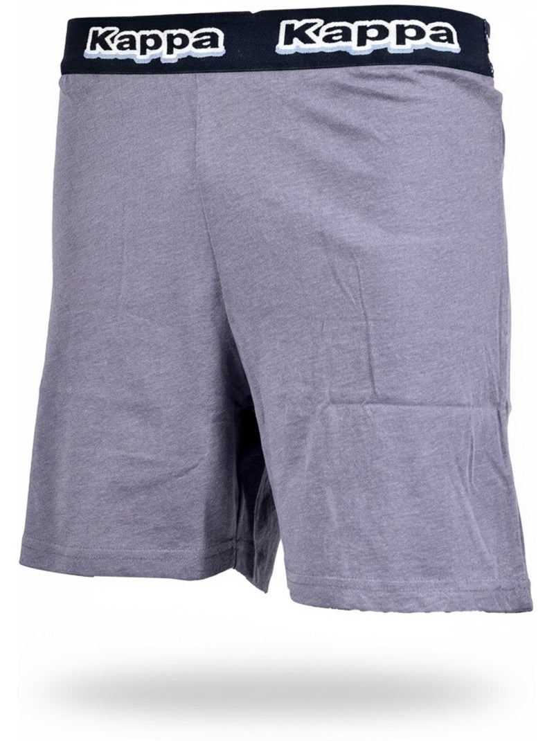 Pijama Corto Hombre Algodón KAPPA Crudo - Kiabi