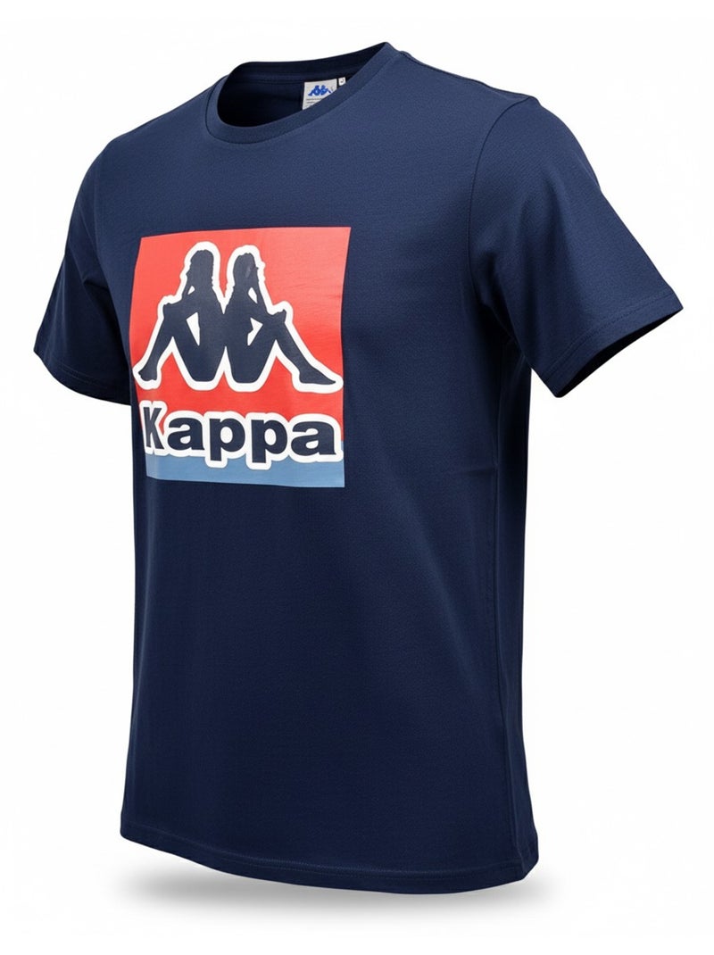 Pijama Corto Hombre KAPPA Algodón Azul gris - Kiabi