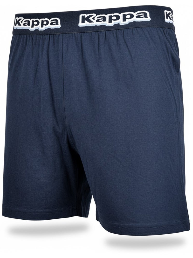 Pijama Corto Hombre KAPPA Algodón Azul vaquero - Kiabi