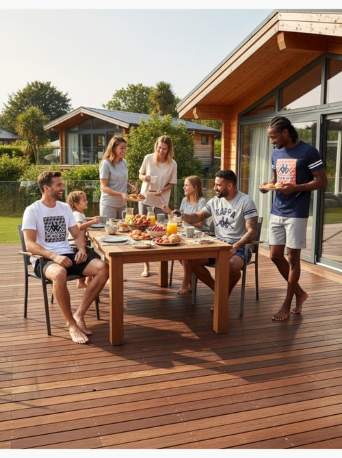 Pijama Corto Hombre KAPPA Algodón - Kiabi