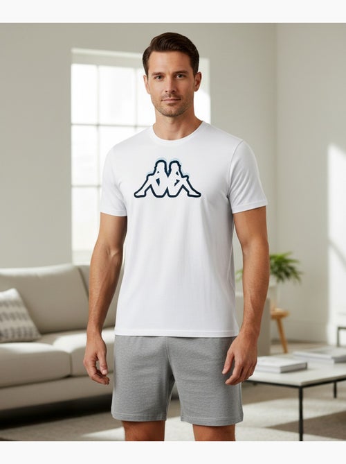 Pijama Corto Hombre KAPPA Algodón - Kiabi