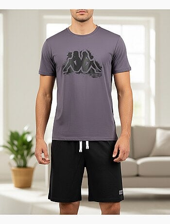 Pijama Corto Hombre KAPPA Algodón