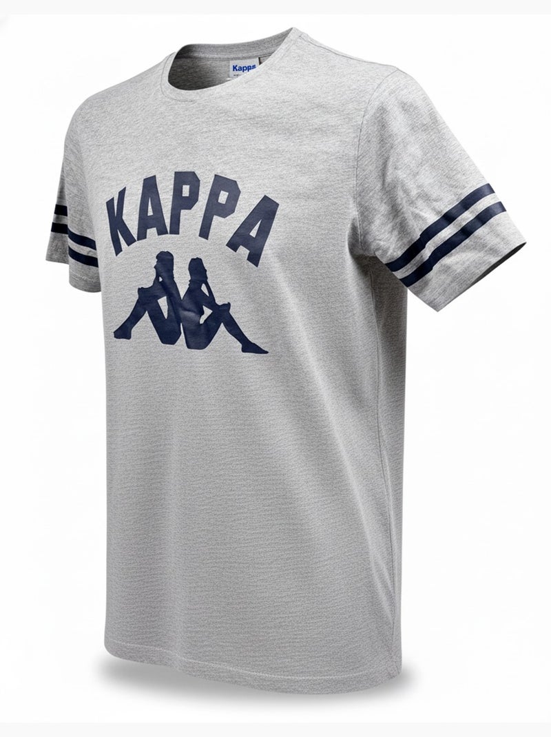 Pijama Corto Hombre KAPPA Algodón Gris - Kiabi