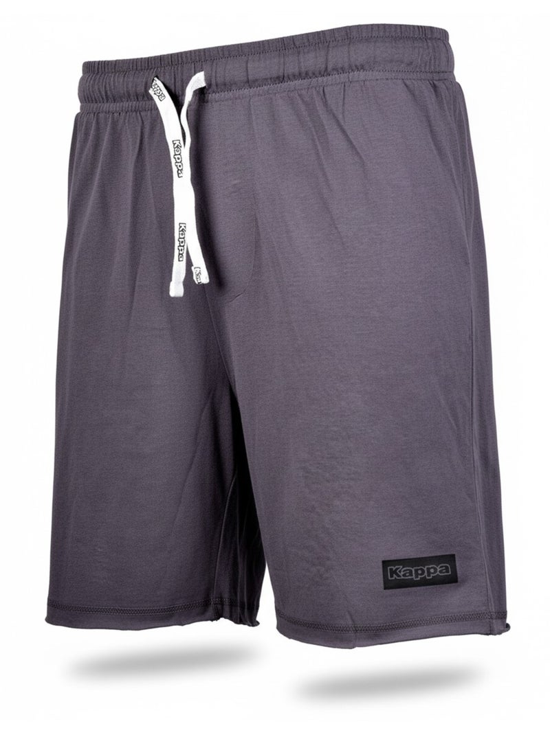 Pijama Corto Hombre KAPPA Algodón Negro - Kiabi