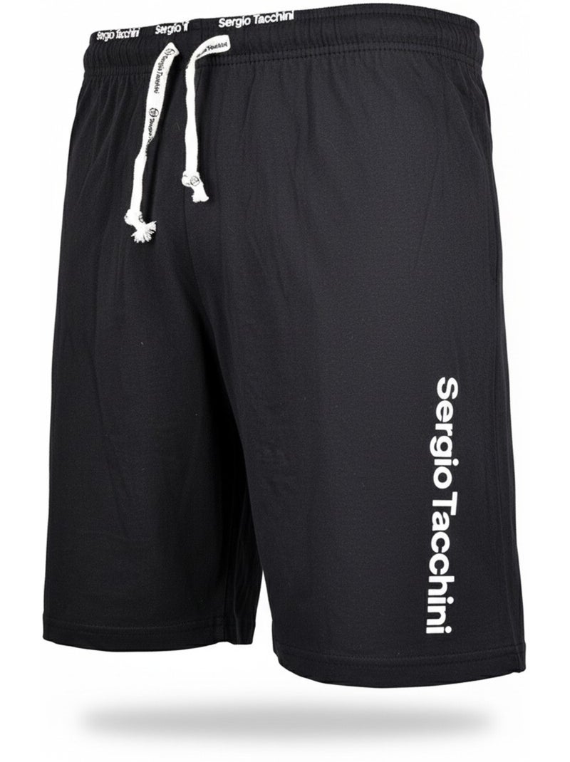 Pijama Corto Hombre SERGIO TACCHINI Gris negro gris - Kiabi