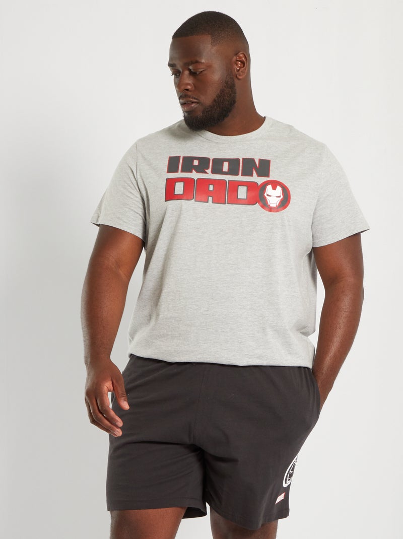 Pijama corto 'Iron Man' - 2 piezas NEGRO - Kiabi