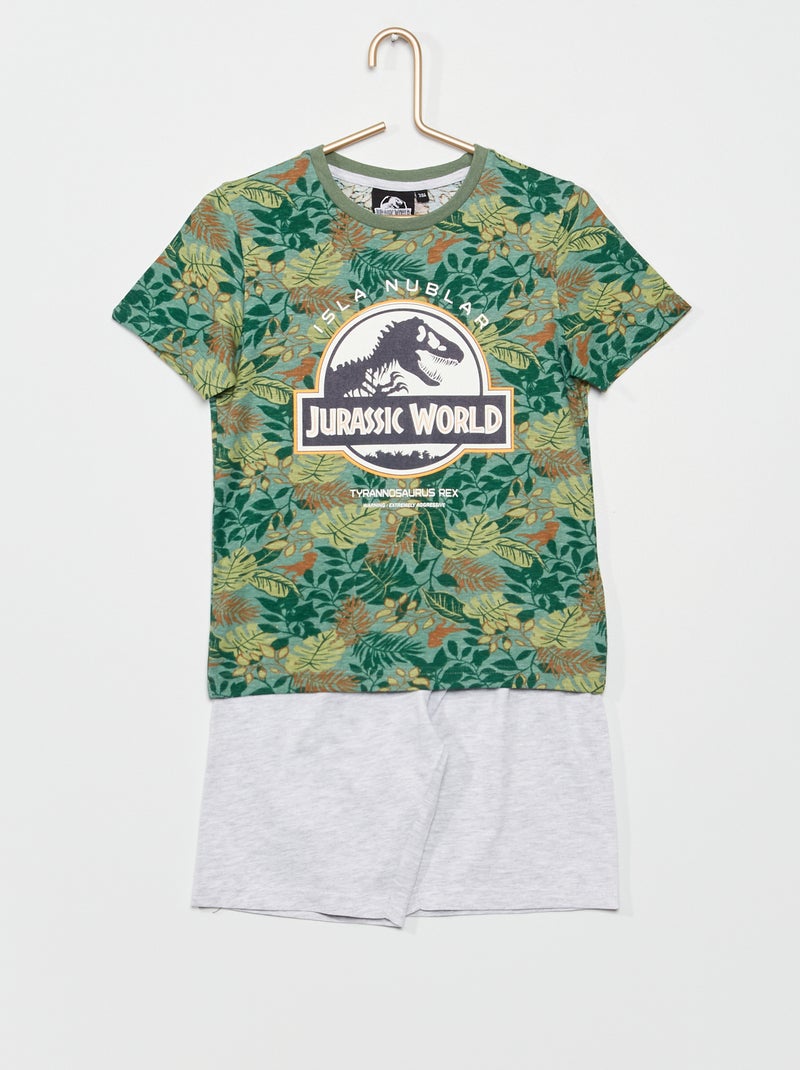 Pijama corto 'Jurassic Park' - 2 piezas BEIGE - Kiabi