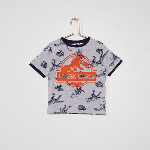 Pijama corto 'Jurassic World' Niño 3-12 años - GRIS - Kiabi - 14,00€