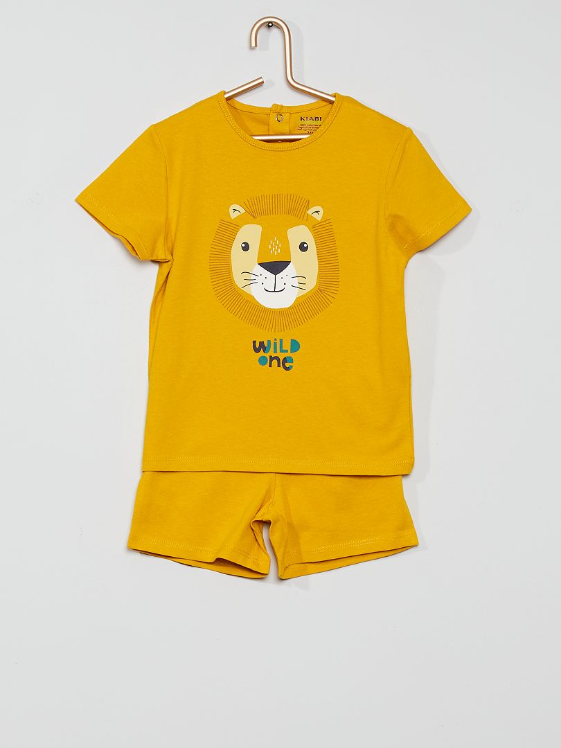 Pijama corto león - Kiabi