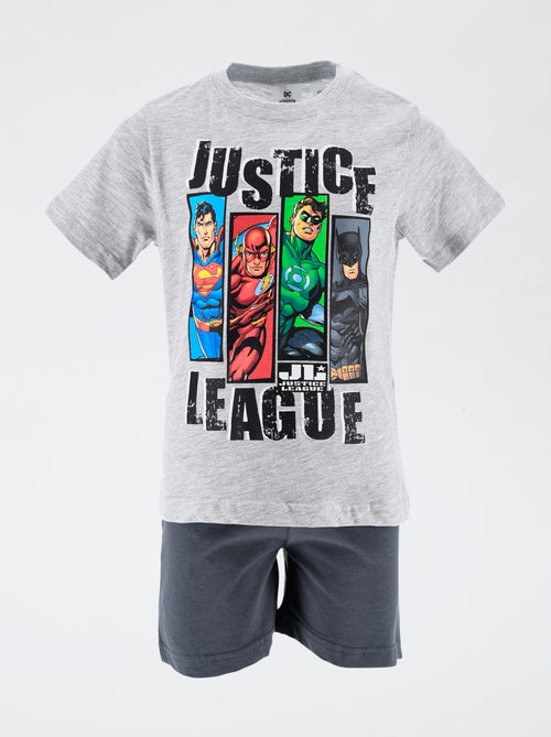 Pijama corto 'Liga de la justicia' - Kiabi