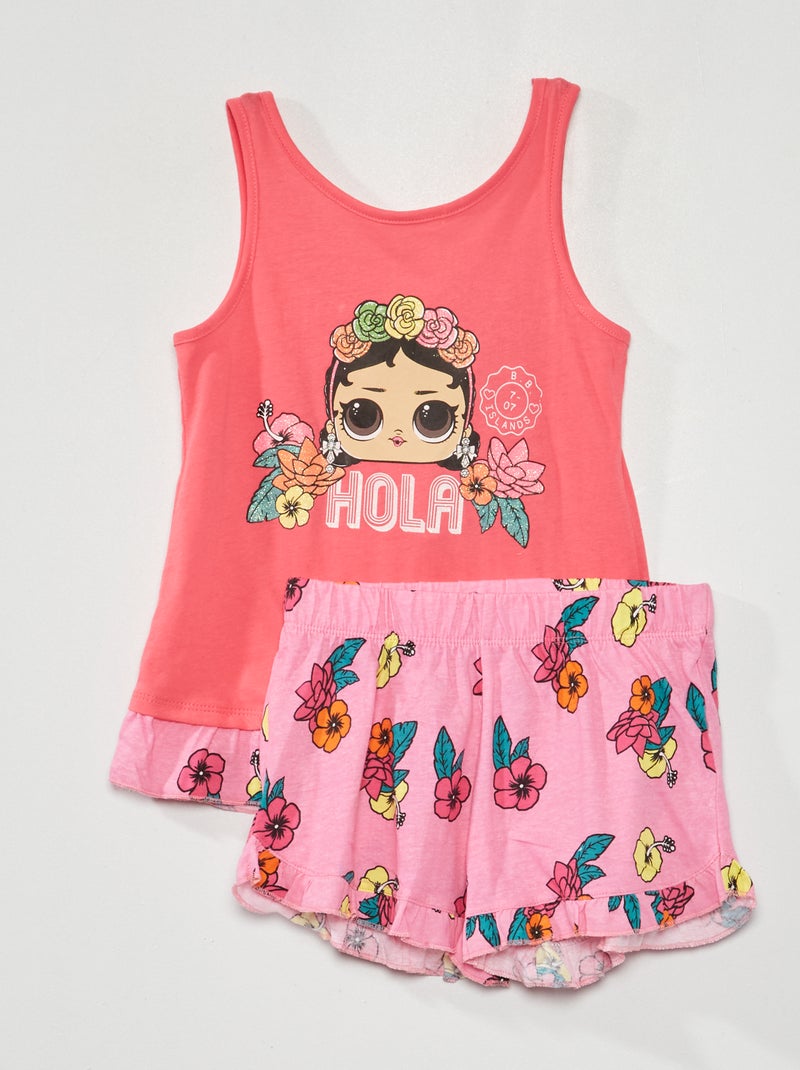 Pijama corto 'LOL Surprise' ROSA - Kiabi