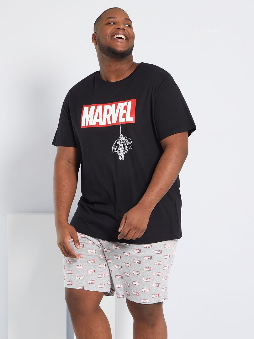Pijama corto 'Marvel' GRIS - Kiabi