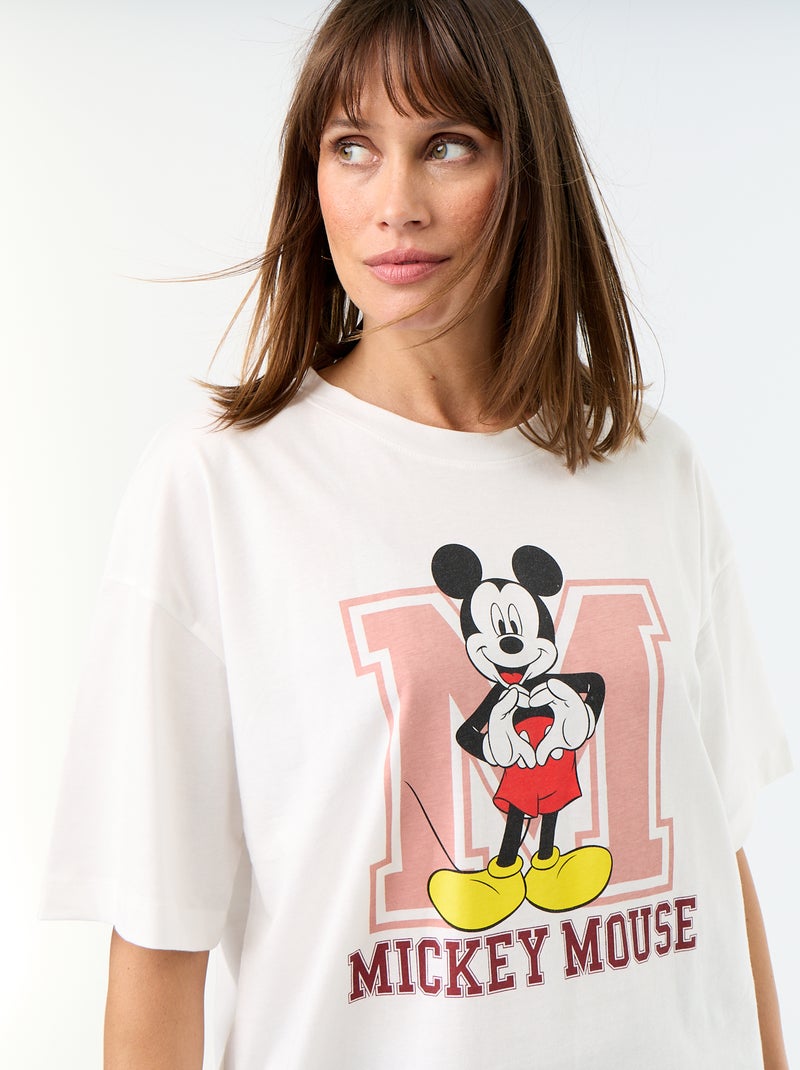 Pijama corto 'Mickey' - 2 piezas Blanco - Kiabi