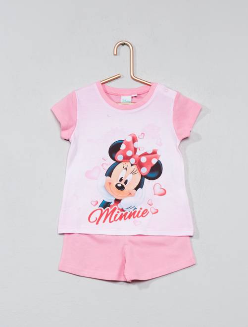 pijama bebe rosa