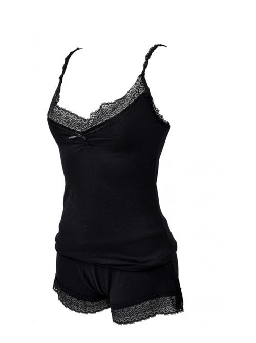 Pijama Corto Mujer TWINDAY en Algodón - Pack de 2 - Kiabi