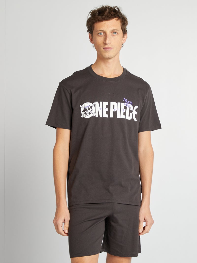 Pijama corto 'One Piece' - 2 piezas NEGRO - Kiabi