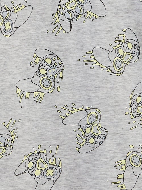 Pijama corto Pantalón corto + camiseta - 2 piezas - Kiabi