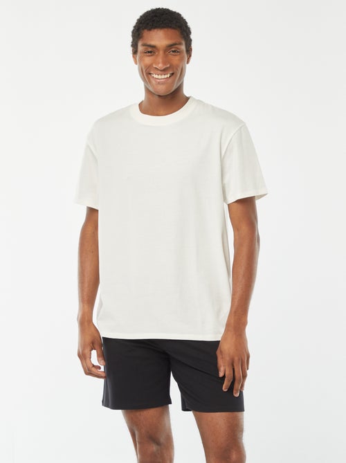 Pijama corto pantalón corto 'The Rolling Stones' Pantalón corto + camiseta - 2 piezas - Kiabi