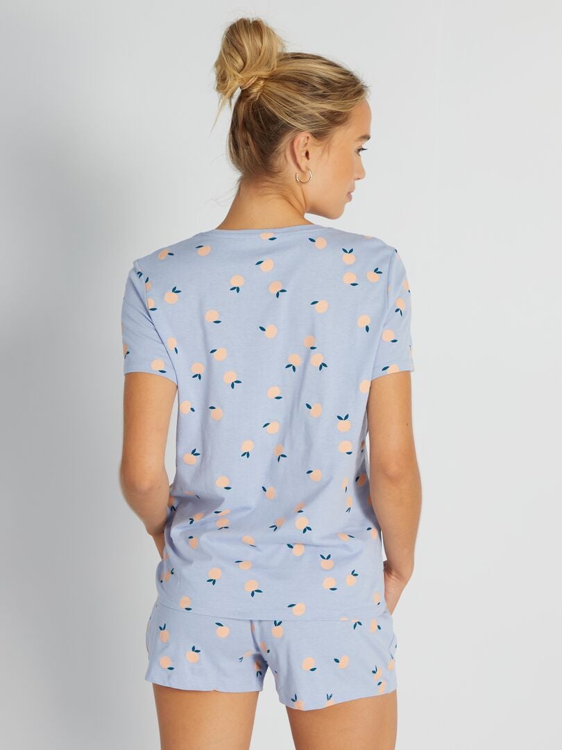 Pijama corto PURPURA - Kiabi
