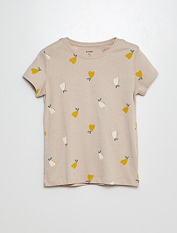 Pijama corto short + camiseta - 2 piezas