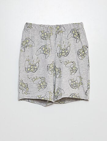 Pijama corto short + camiseta - 2 piezas