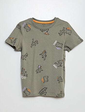 Pijama corto short + camiseta - 2 piezas