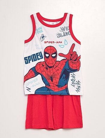 Pijama corto 'Spider-Man' con camiseta sin mangas + pantalón corto  - 2 piezas