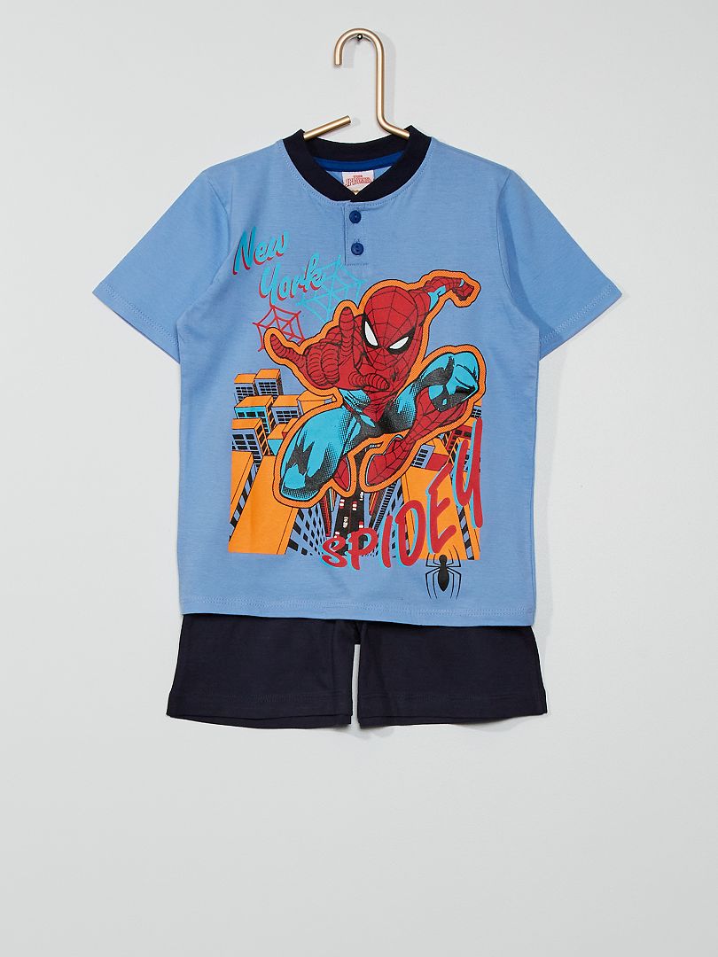 Pijama corto 'Spider-Man' de 'Marvel' azul/marino - Kiabi