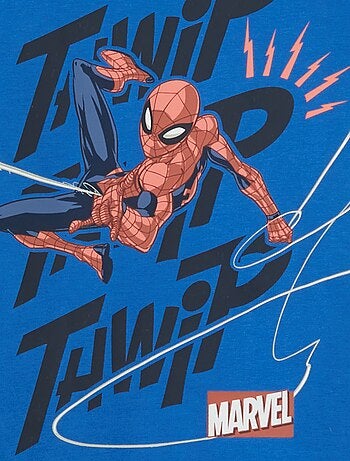 Pijama corto 'Spider-Man' 'Marvel' - 2 piezas