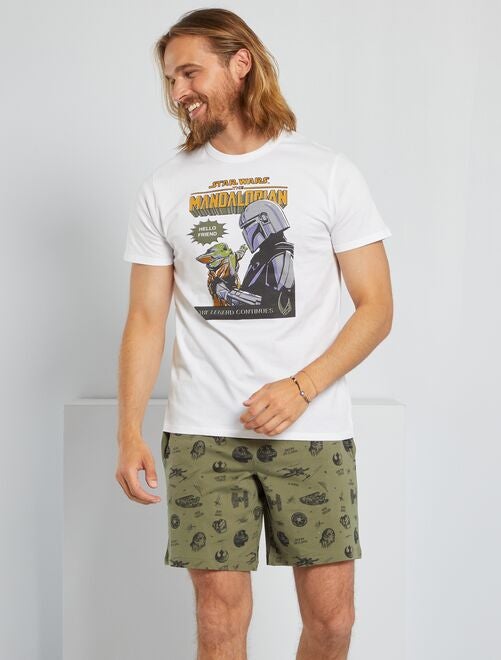 Pijama corto 'Star Wars' - 2 piezas - GRIS - Kiabi - 18.00€