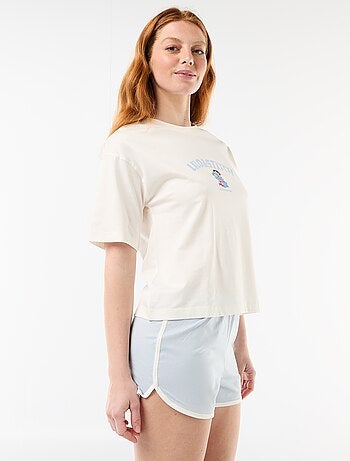 Pijama corto 'Stitch' - 2 piezas