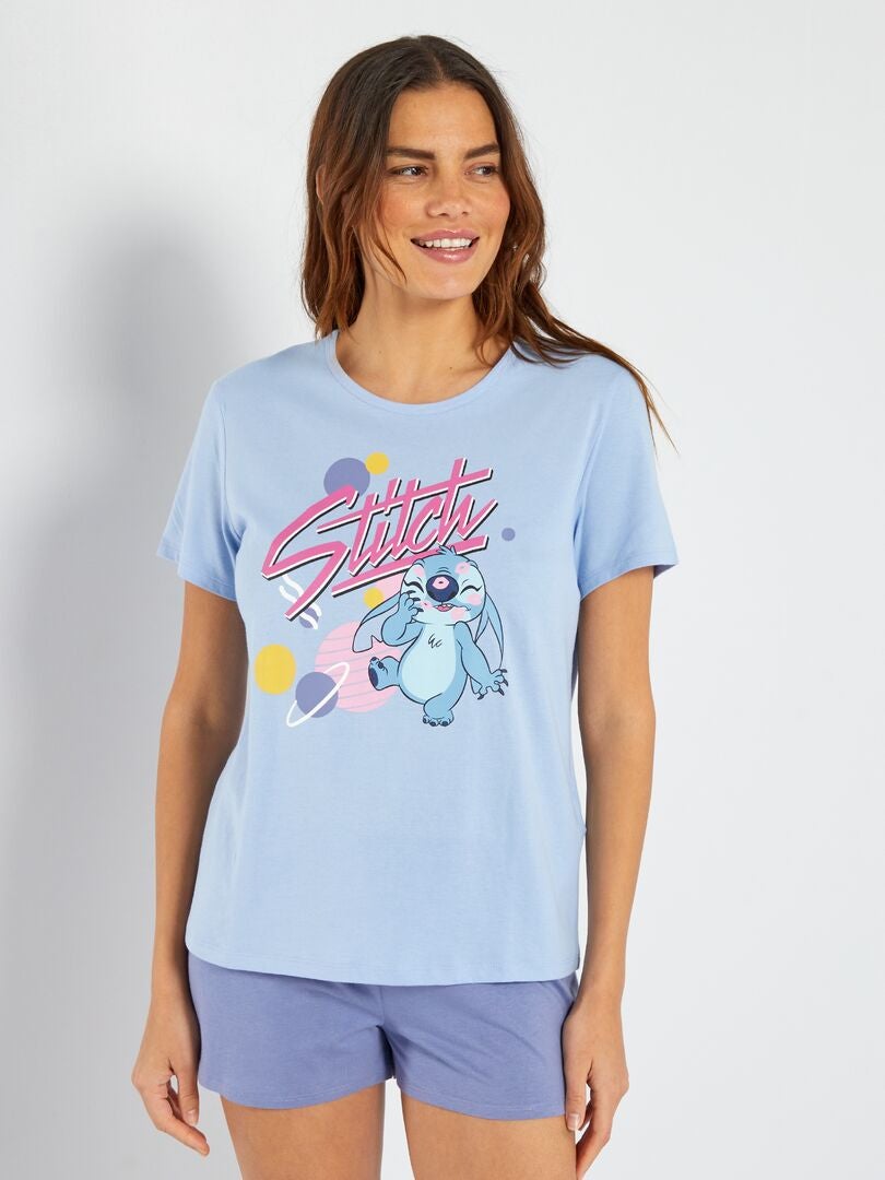 Pijama 'Stitch' 'Disney' - 2 piezas - GRIS - Kiabi - 18.00€